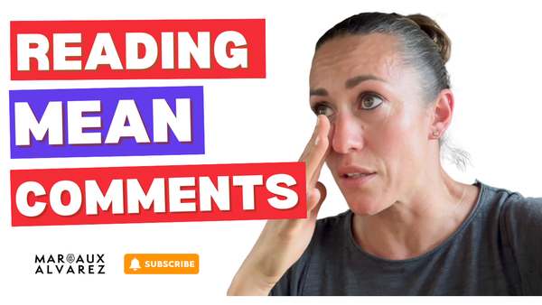 Reading my social media toxic comments...